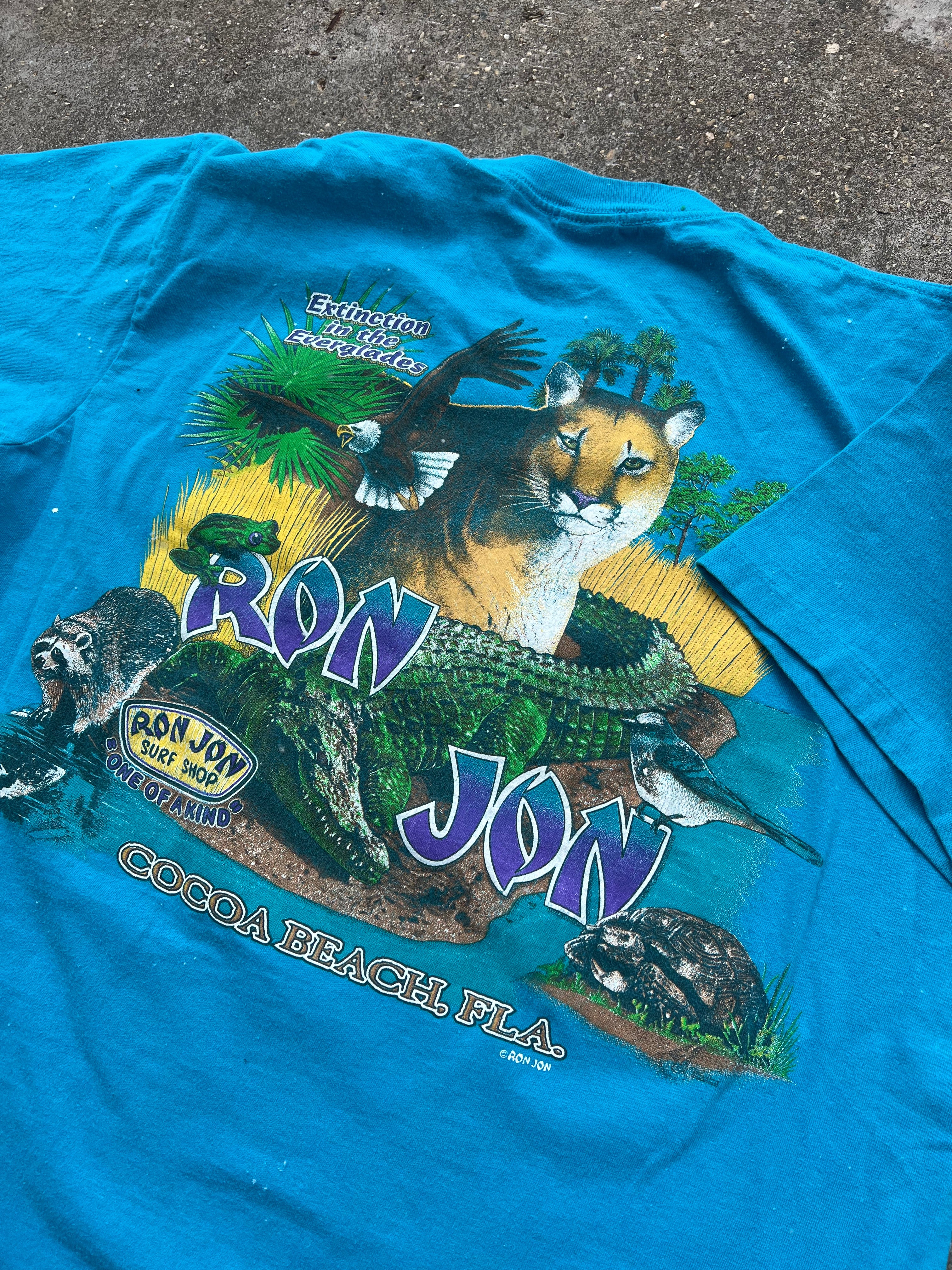 Vintage Everglades Ron Jon Surf Shop Tee (L)