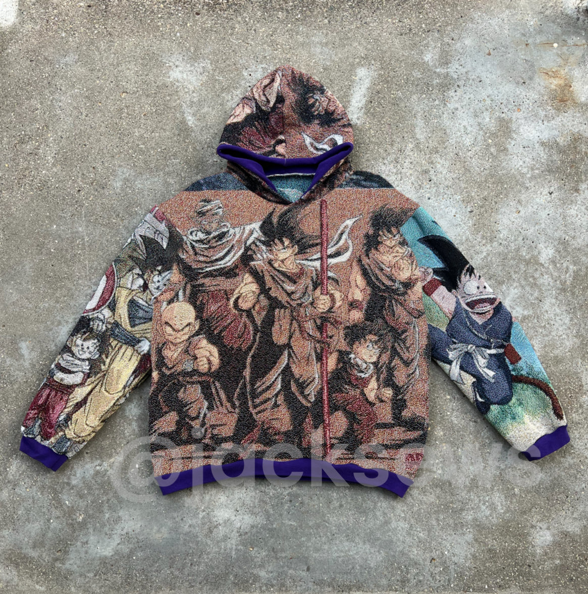 Dragon Ball Z Hoodies (multiple sizes and designs)