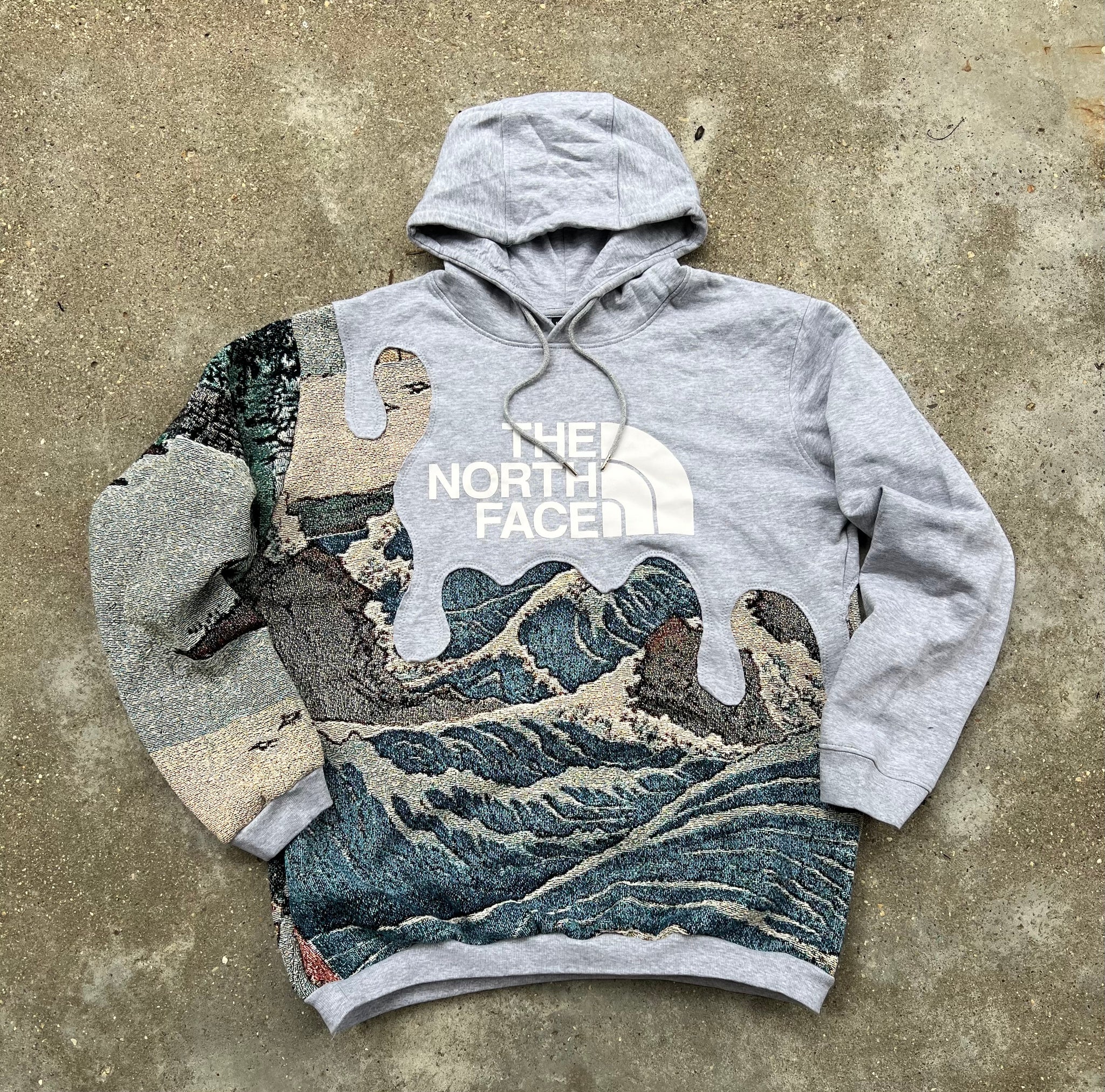 【STITCHSHOW】ハンドペイント　メキシカンパーカー STITCHSHOW】ハンドペイント メキシカンパーカー Scratched Records