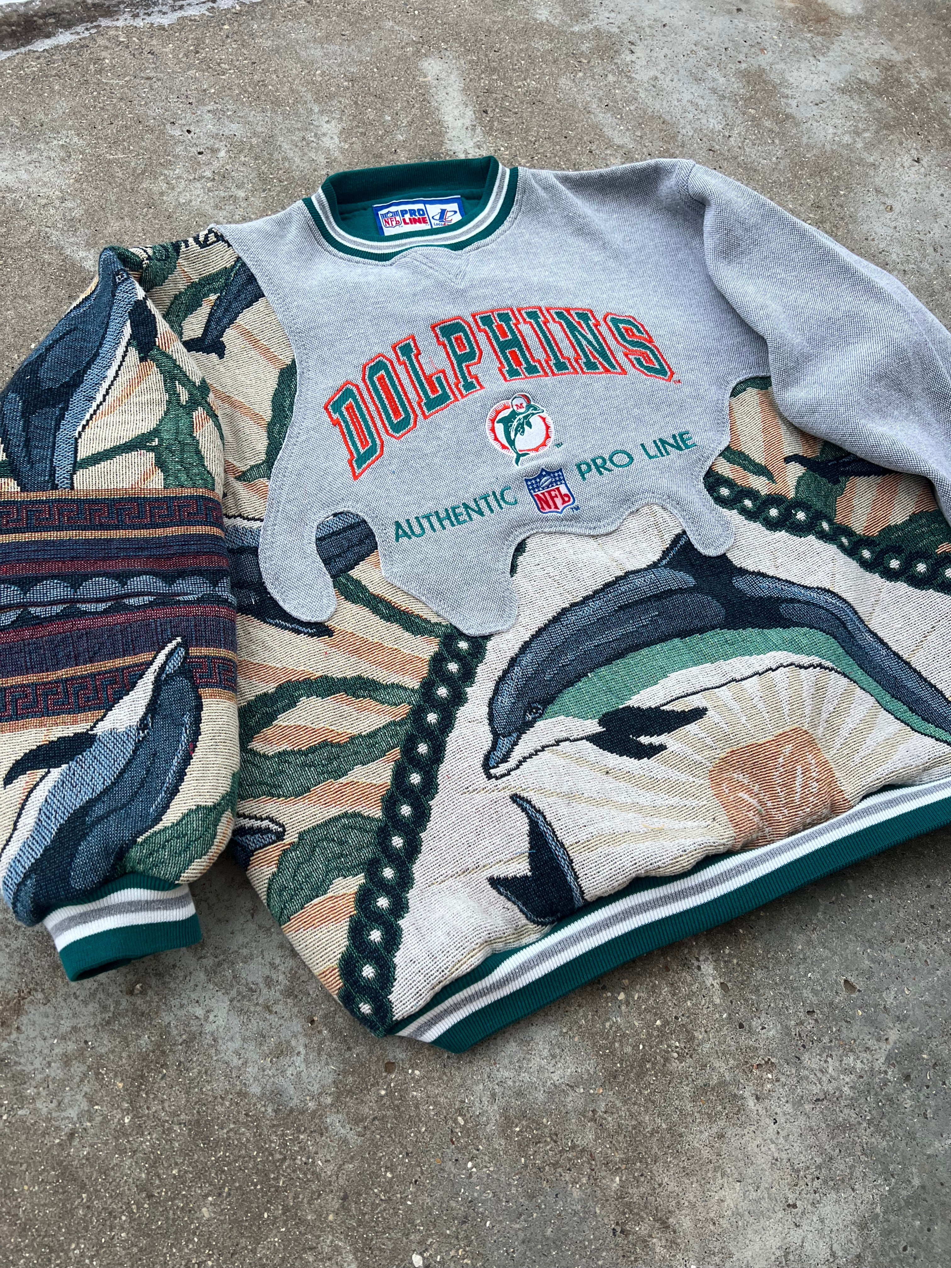 Reworked Vintage Dolphins Crew (XL)