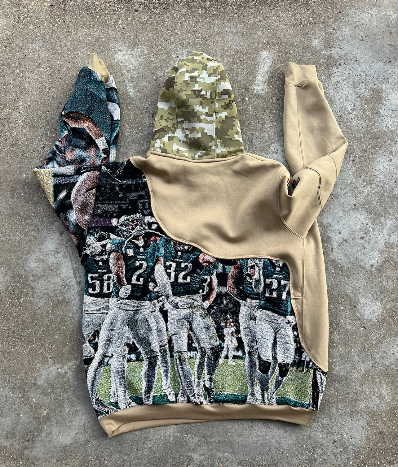 Eagles Salute to Service Reworked Hoodies (Multiple Sizes)