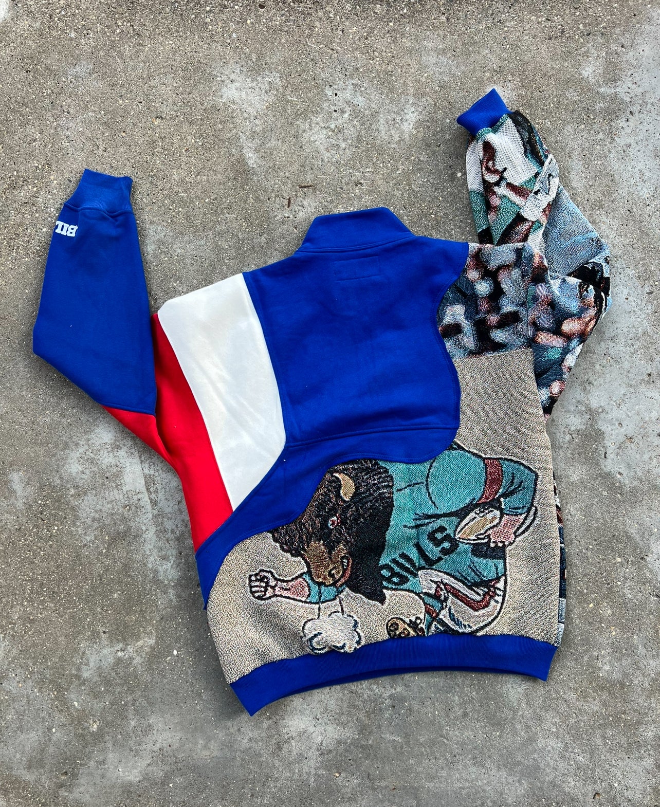 Buffalo Bills 1/4 Zip Rework (L)