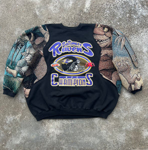 Baltimore Ravens x Wild Things Crewneck (Boxy 3XL)