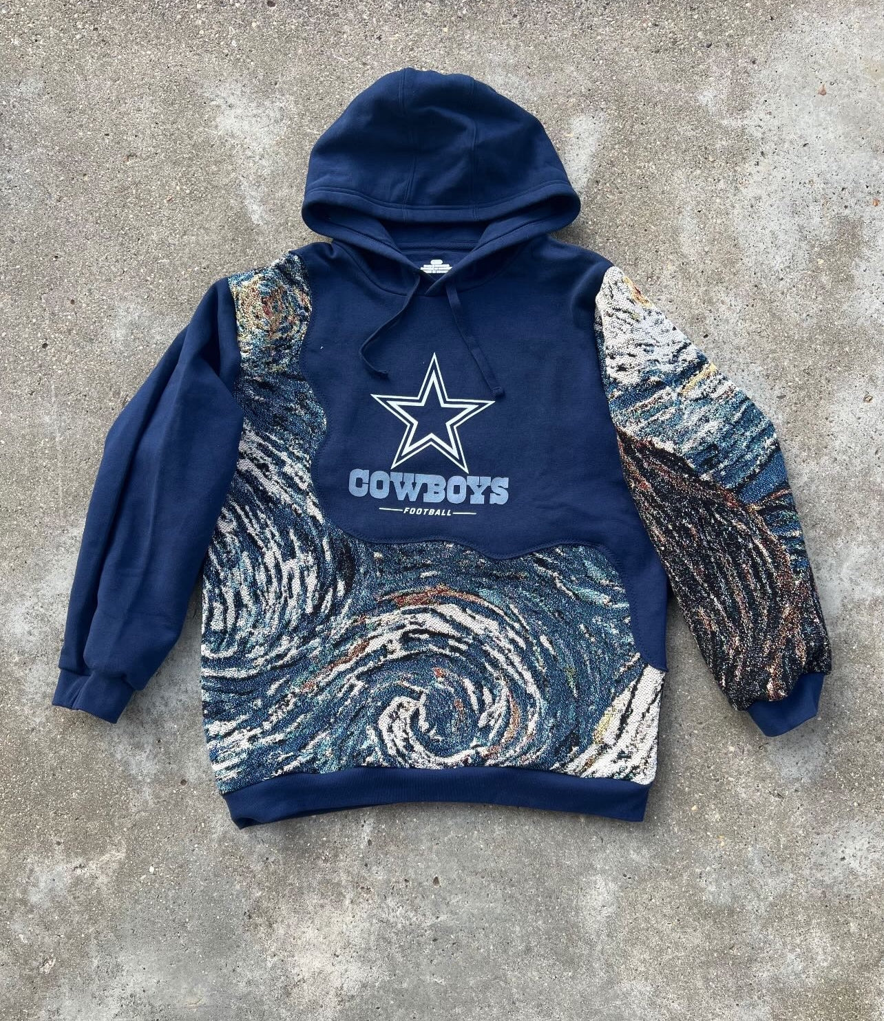 Starry Night x Cowboys Hoodie (M)