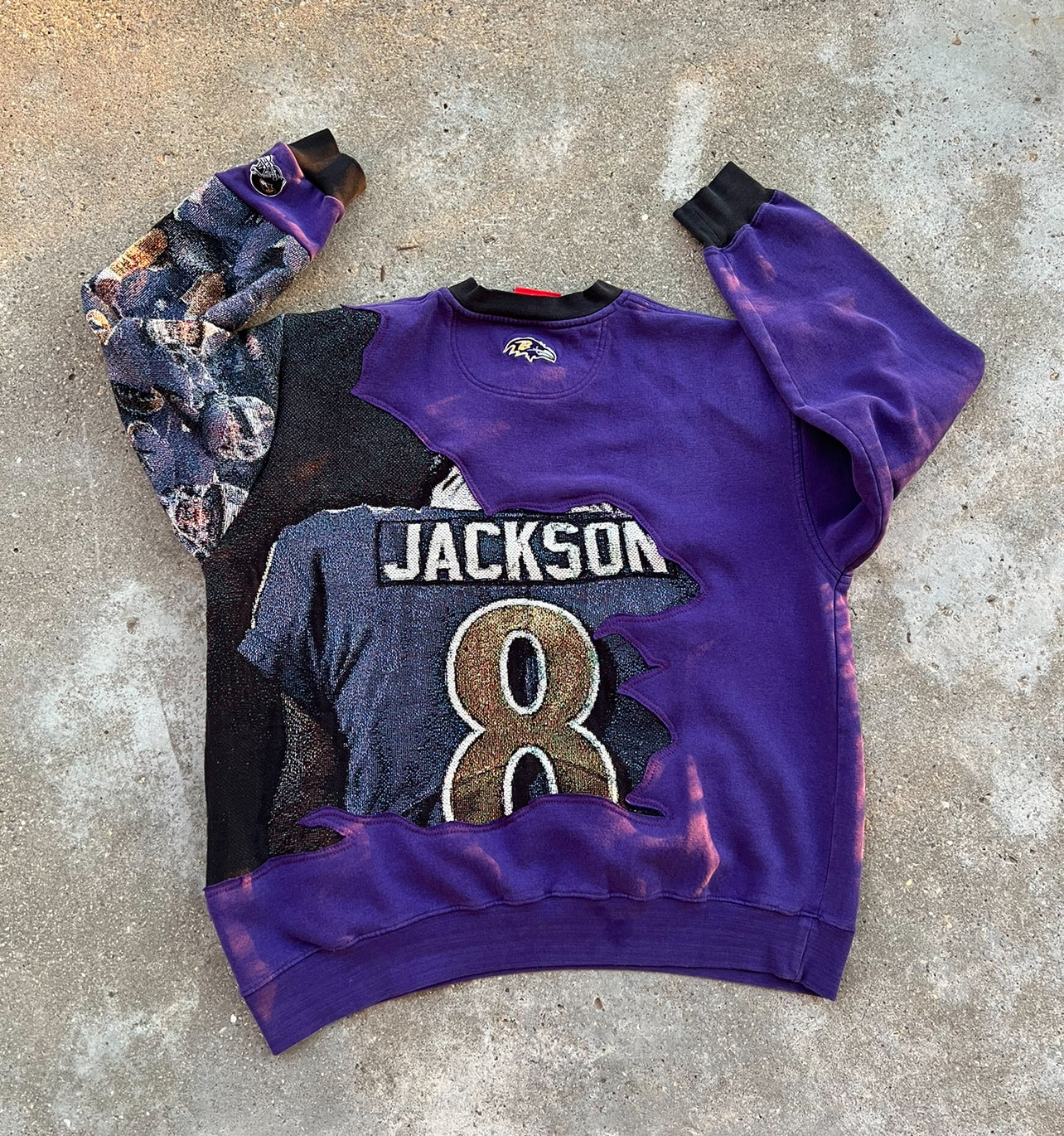 Vintage Ravens Reworked Crewneck (XL)