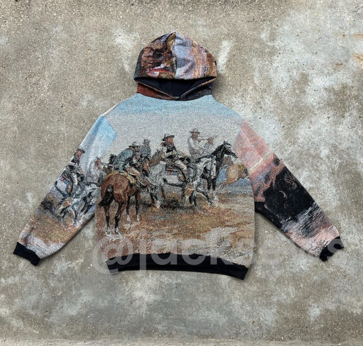 Wild West Art Hoodies (multiple sizes and designs)