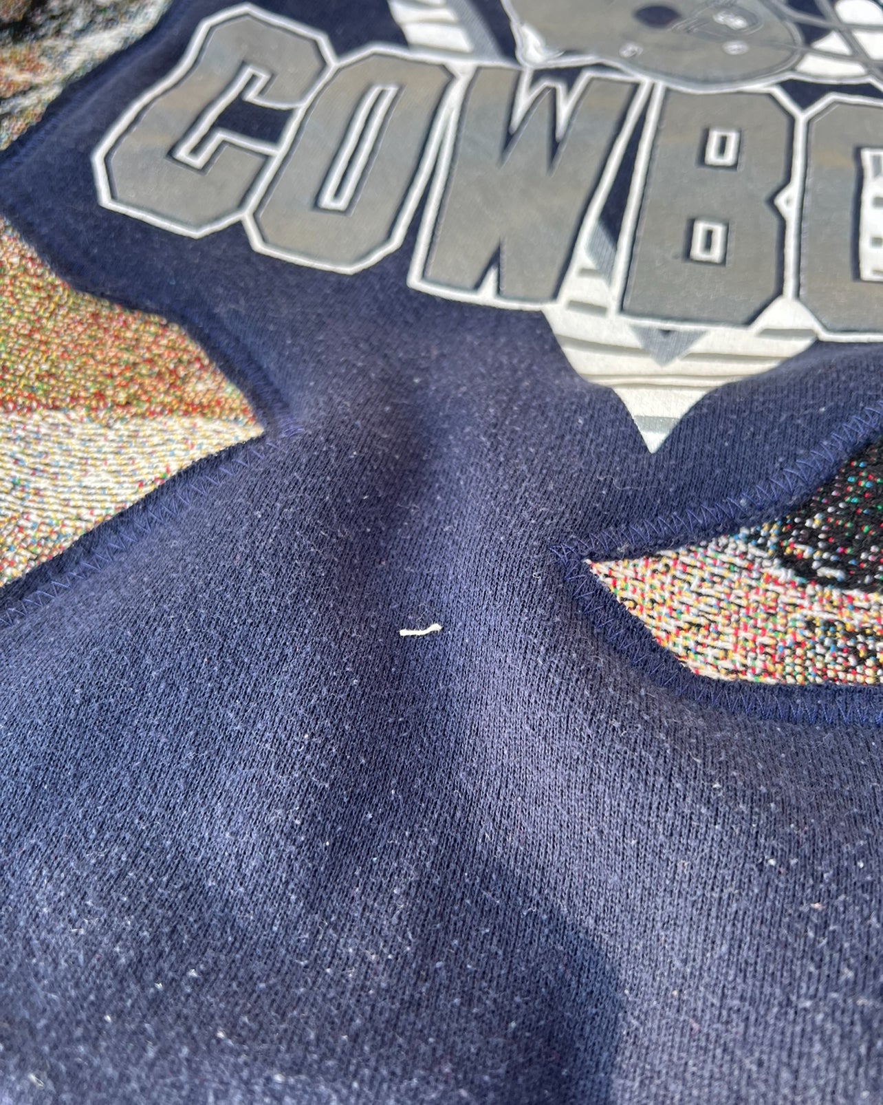 Vintage Cowboys Reworked Crewneck (L) *see note