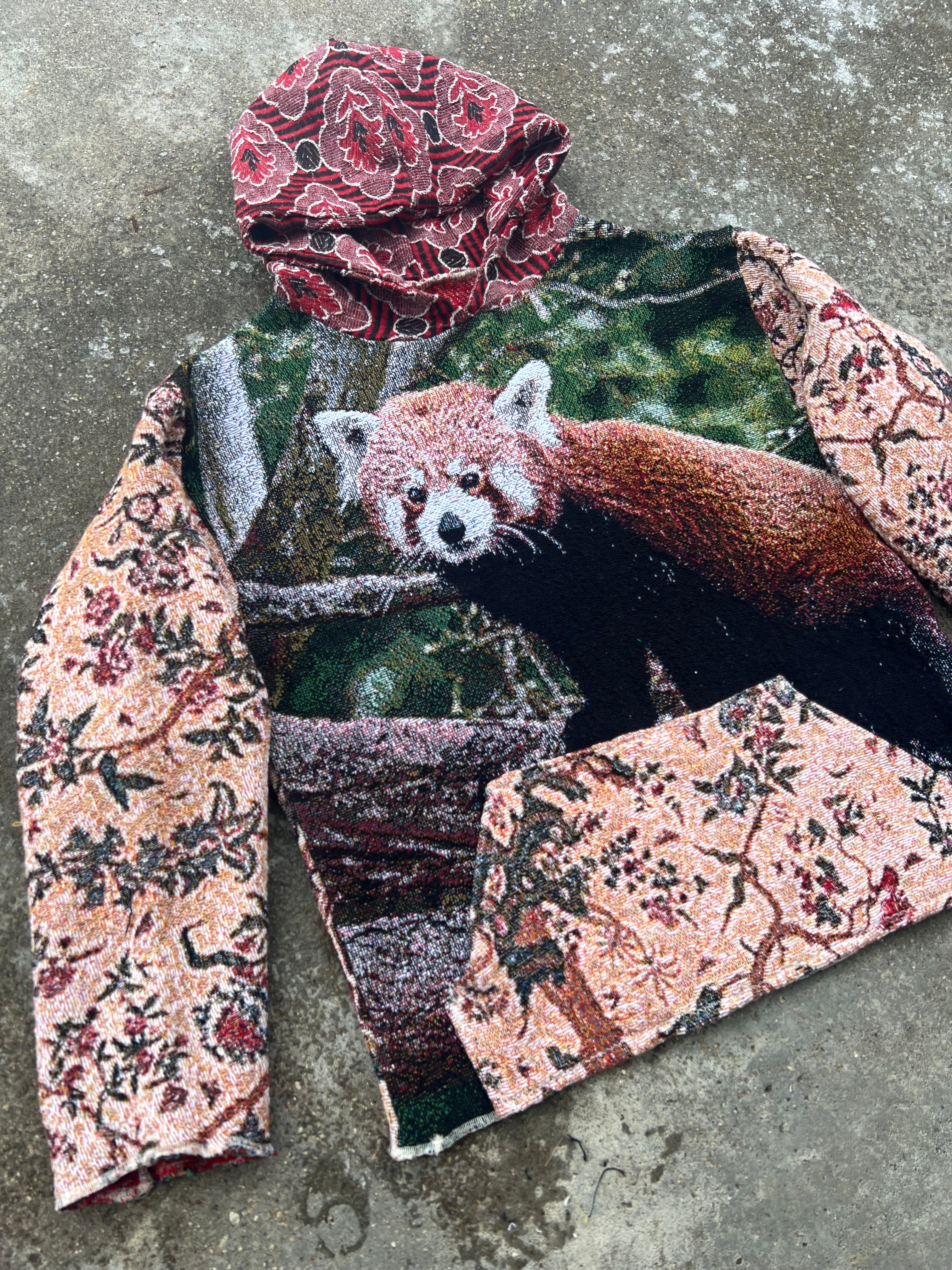 India project: Red Panda x Chintz Hoodie (S/M)