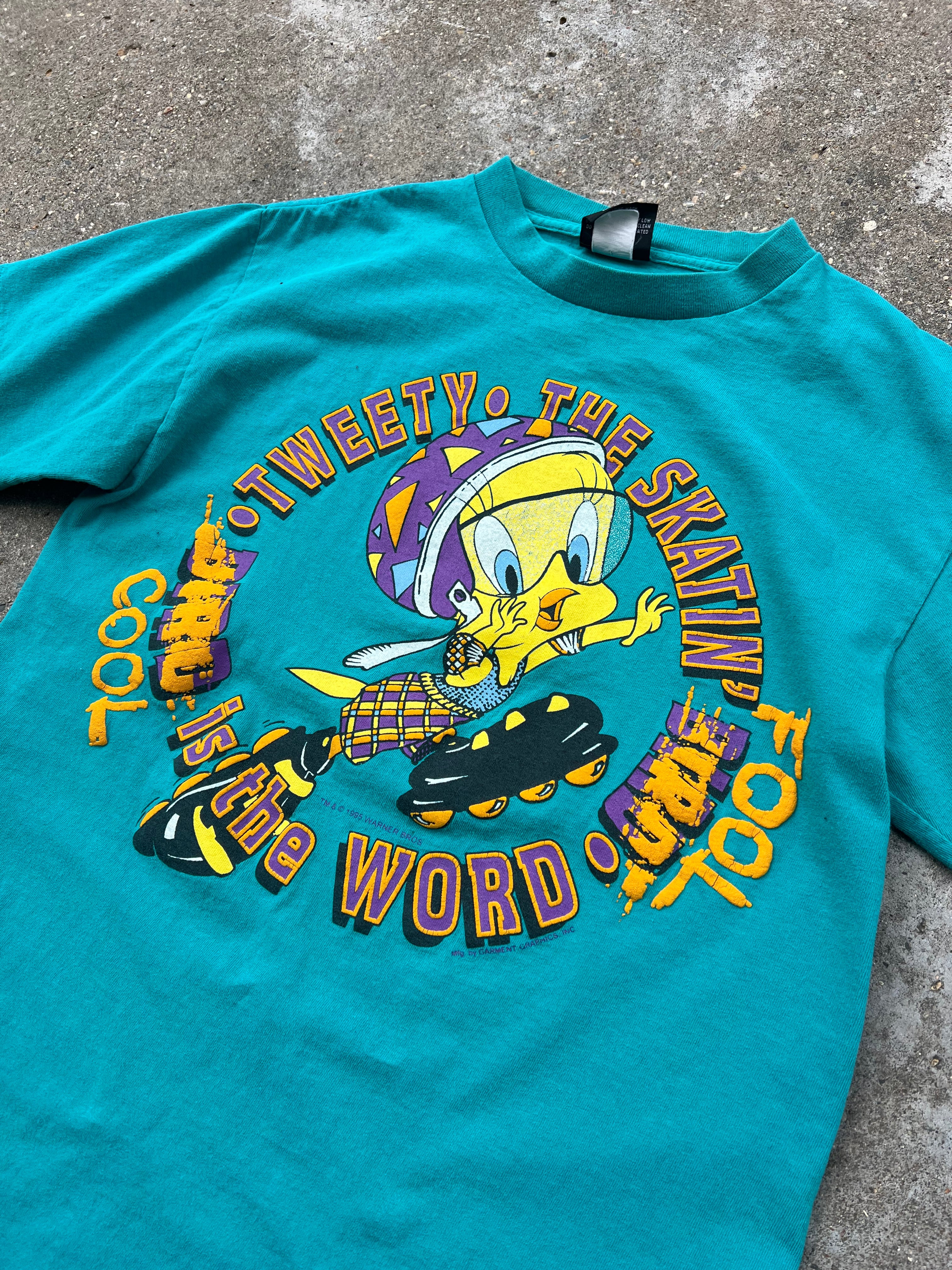 Vintage Tweety Bird Skate Tee (Long S)