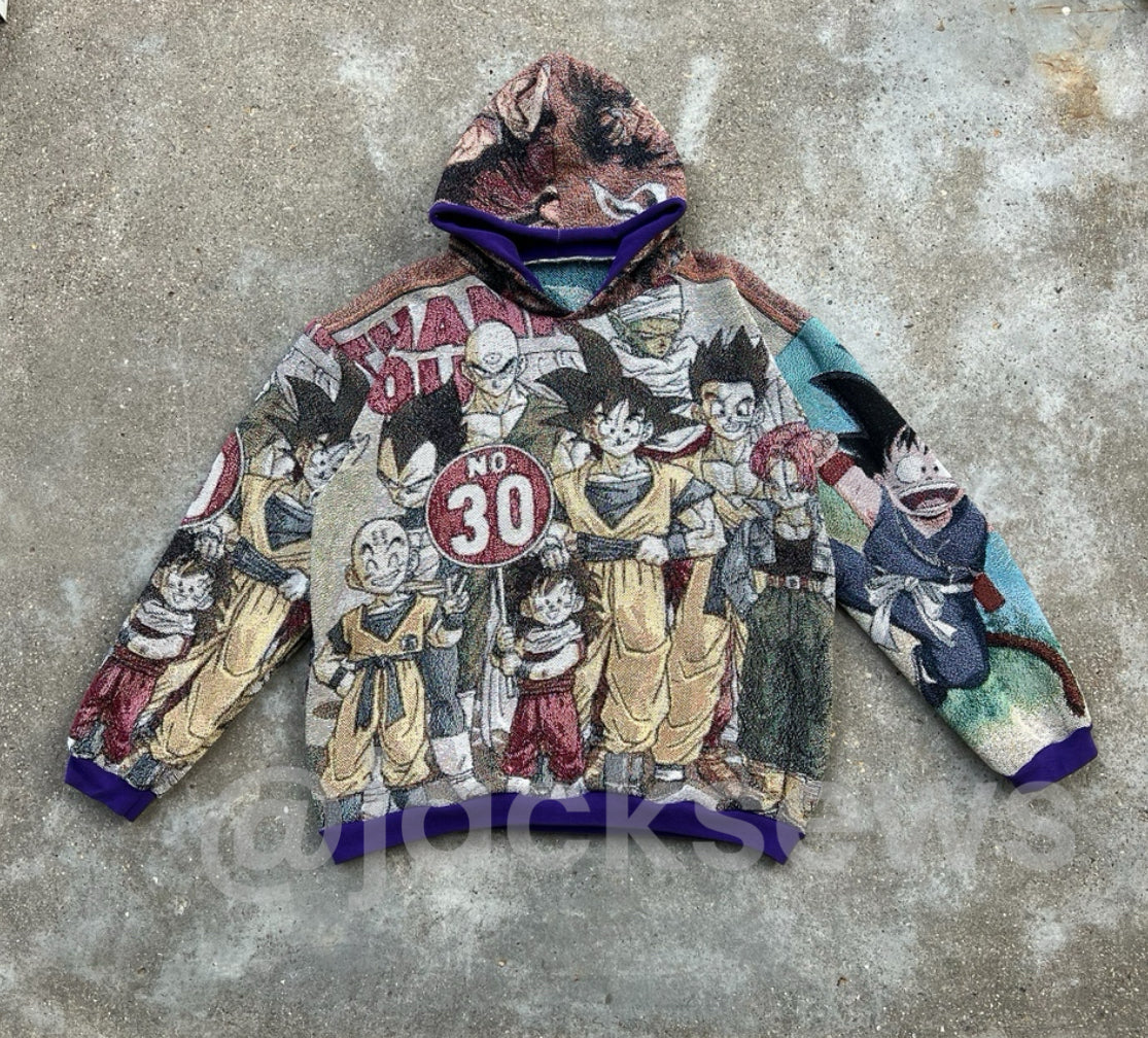 Dragon Ball Z Hoodies (multiple sizes and designs)