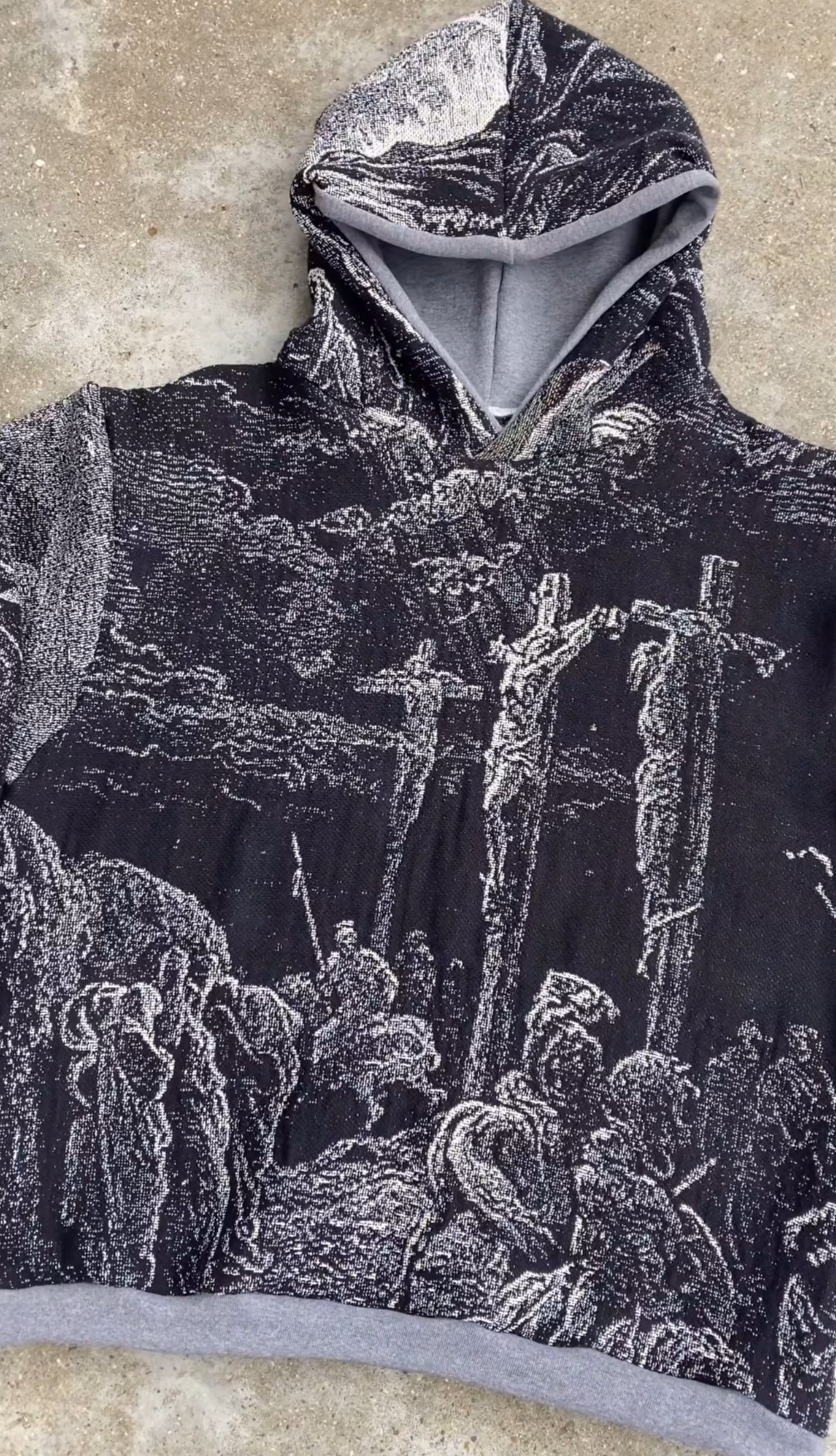 Gustave Dore Crucifixion Hoodie (Multiple Sizes)