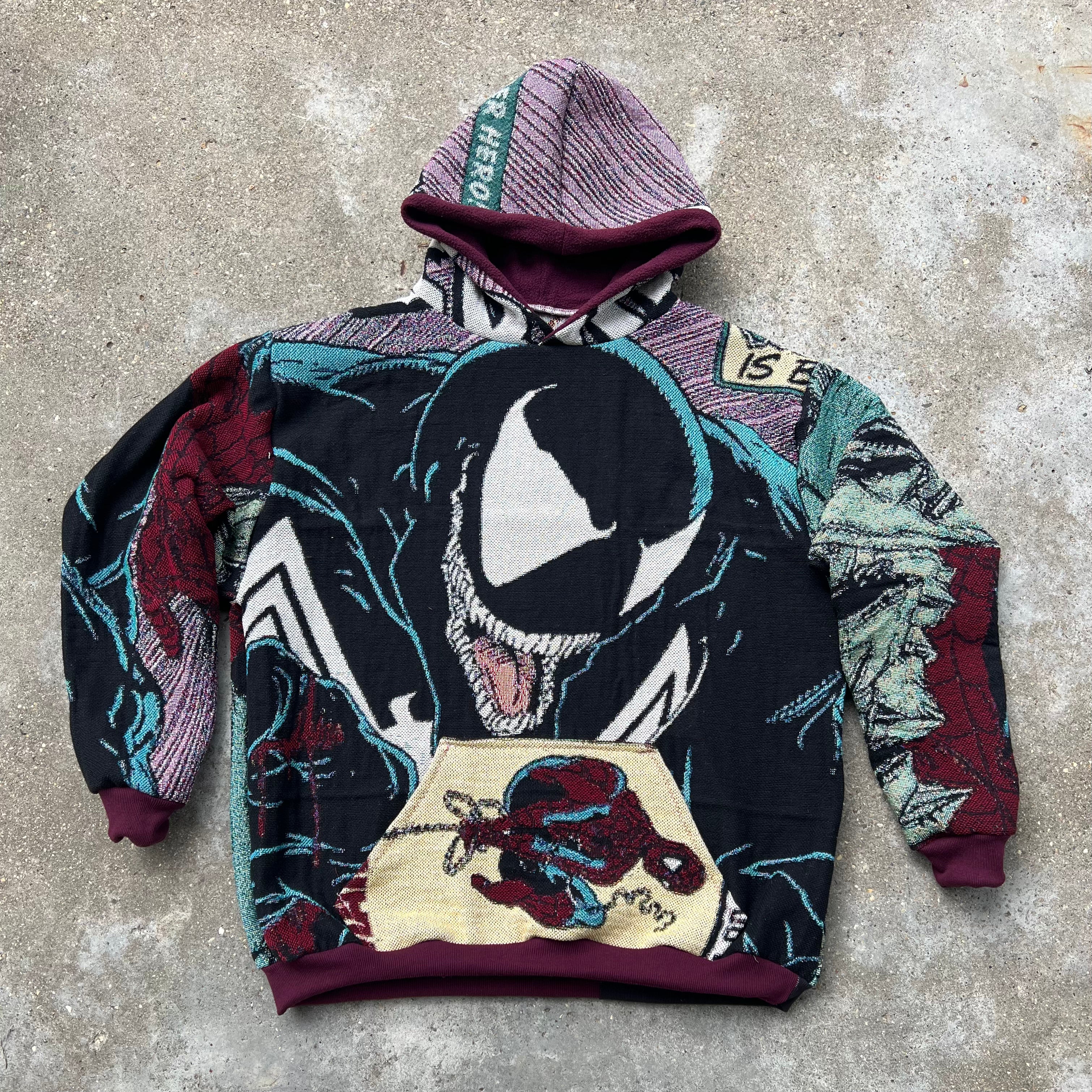 Venom x Spiderman Pocket Hoodie *Multiple Sizes*