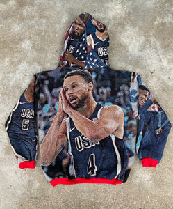 Curry USA Flag Hoodie