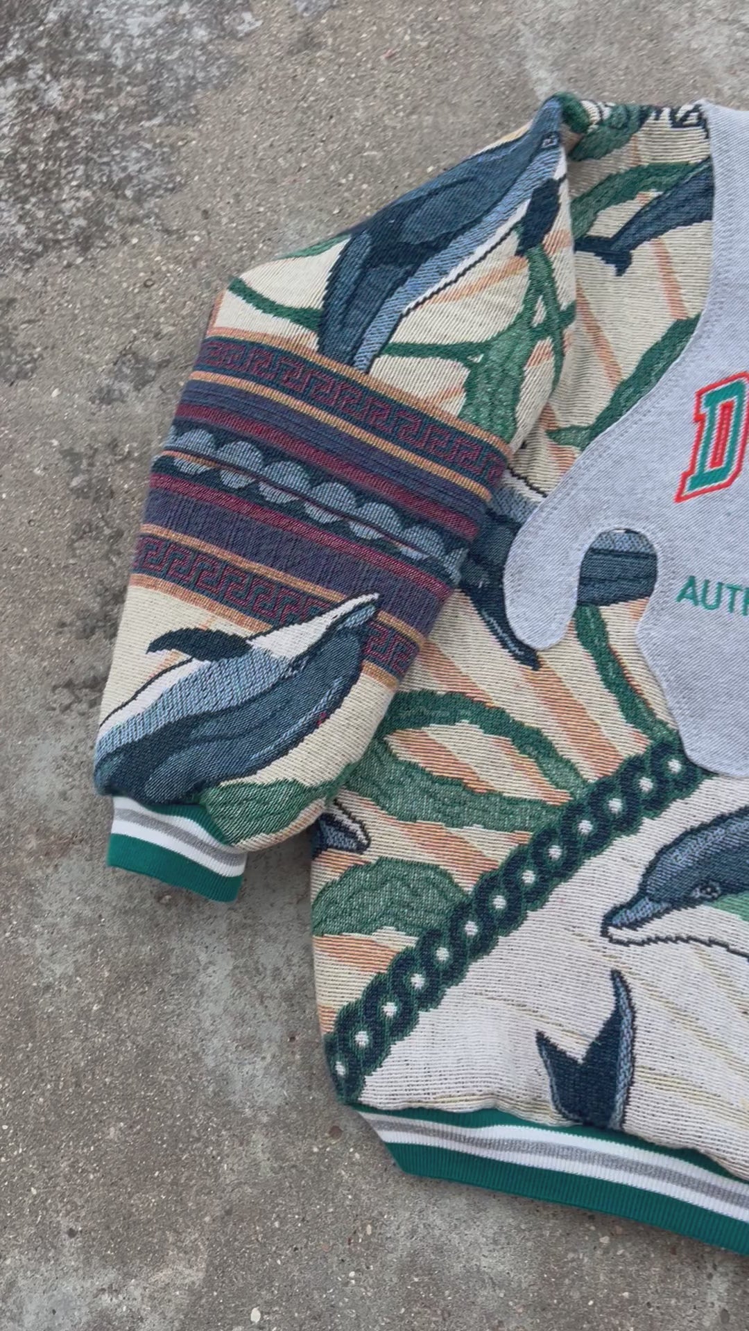 Reworked Vintage Dolphins Crew (XL)